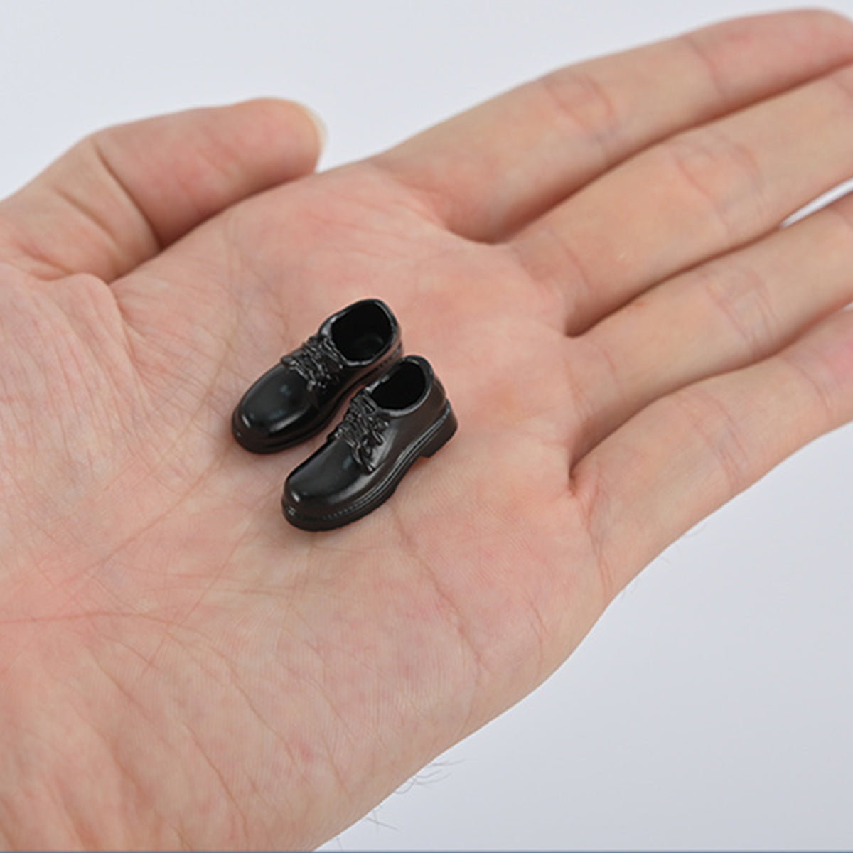 ZYTOYS, Zapatos de Cuero para Niña Estudiante, Accesorio para Figura