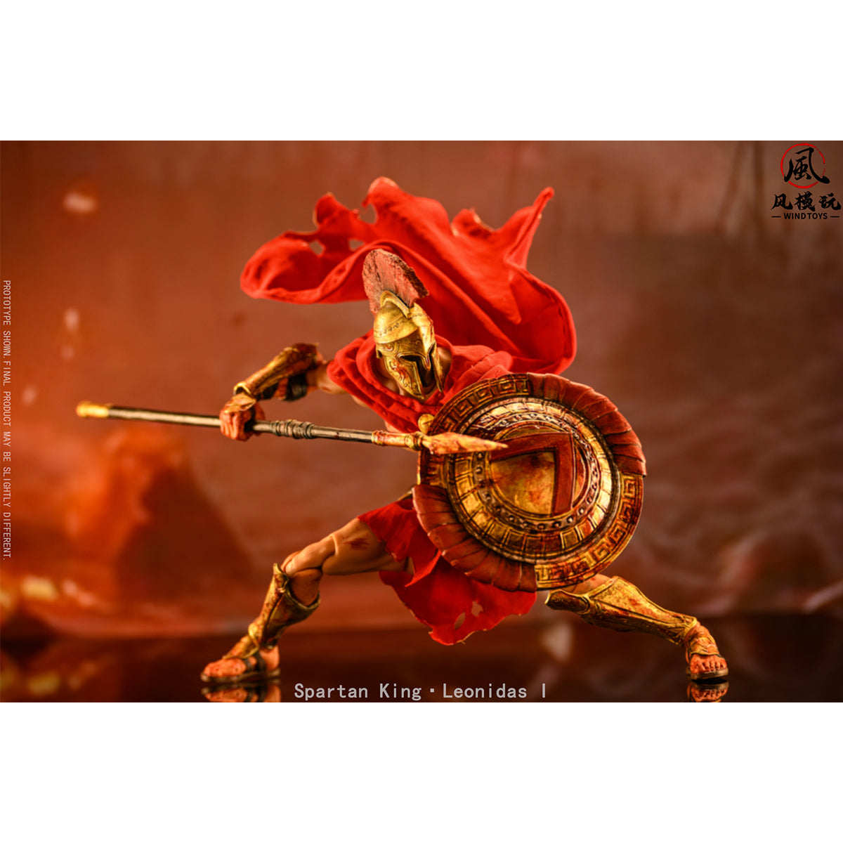Wind Toys Spartan King·Leonidas I FMW004 Eternal Warlords Series 1/12 Scale Action Figure