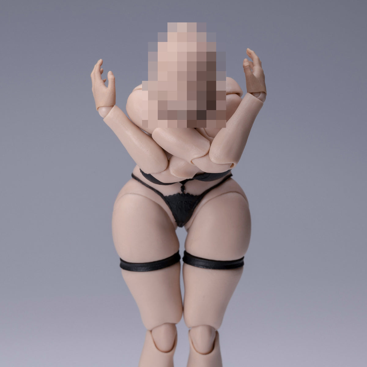 NOTTAA Female Super Articulated Joints: Xiao Fang & Serena NT-04 Detachable Neck Joint & Fixed Neck Joint 1/12 Scale Action Figure Body