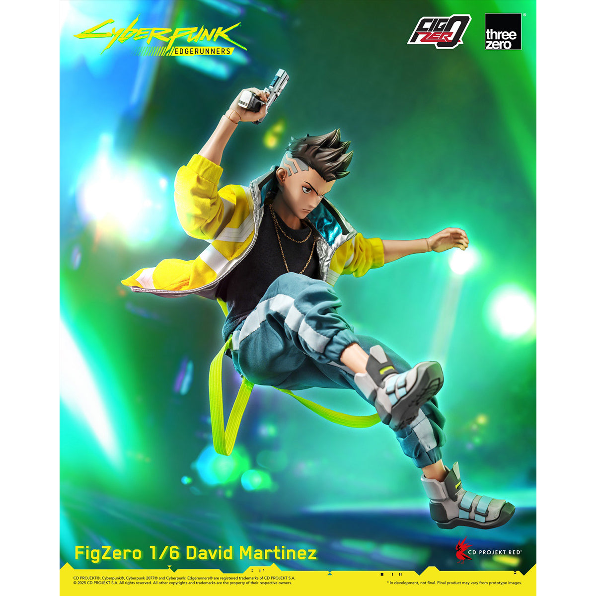 Threezero Cyberpunk: Edgerunners David Martinez 1/6 Scale Action Figure
