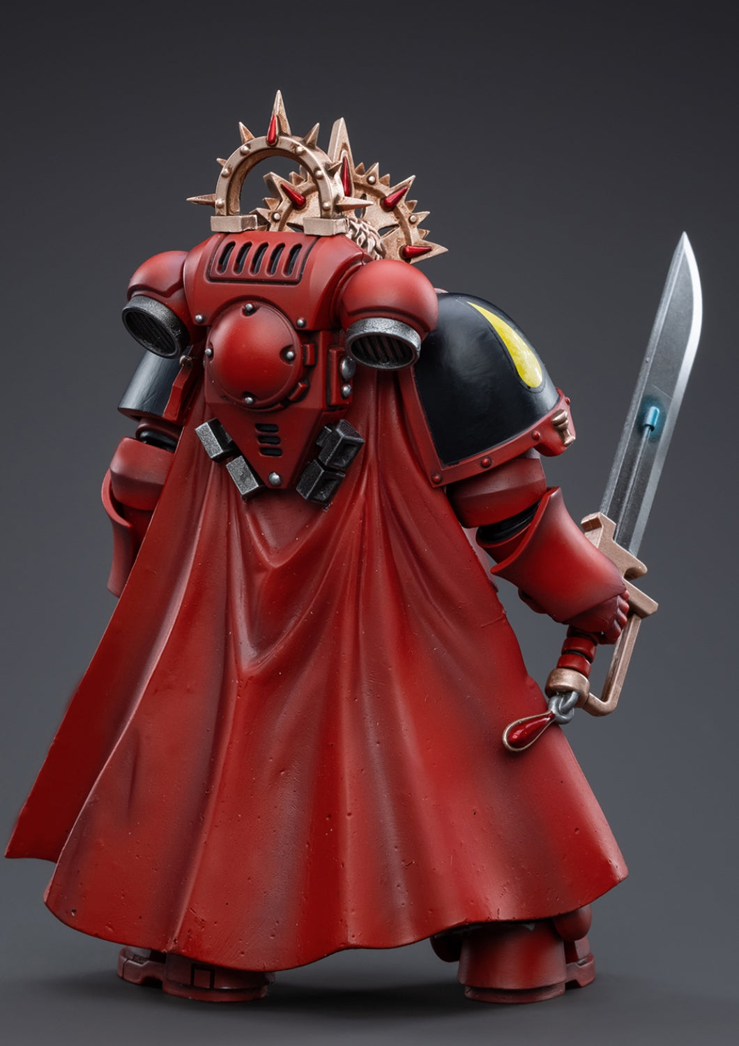 Figurine de collection JoyToy Warhammer 40K : Blood Angels Veteran Alberigo, figurine articulée à l'échelle 1:18 JT3372