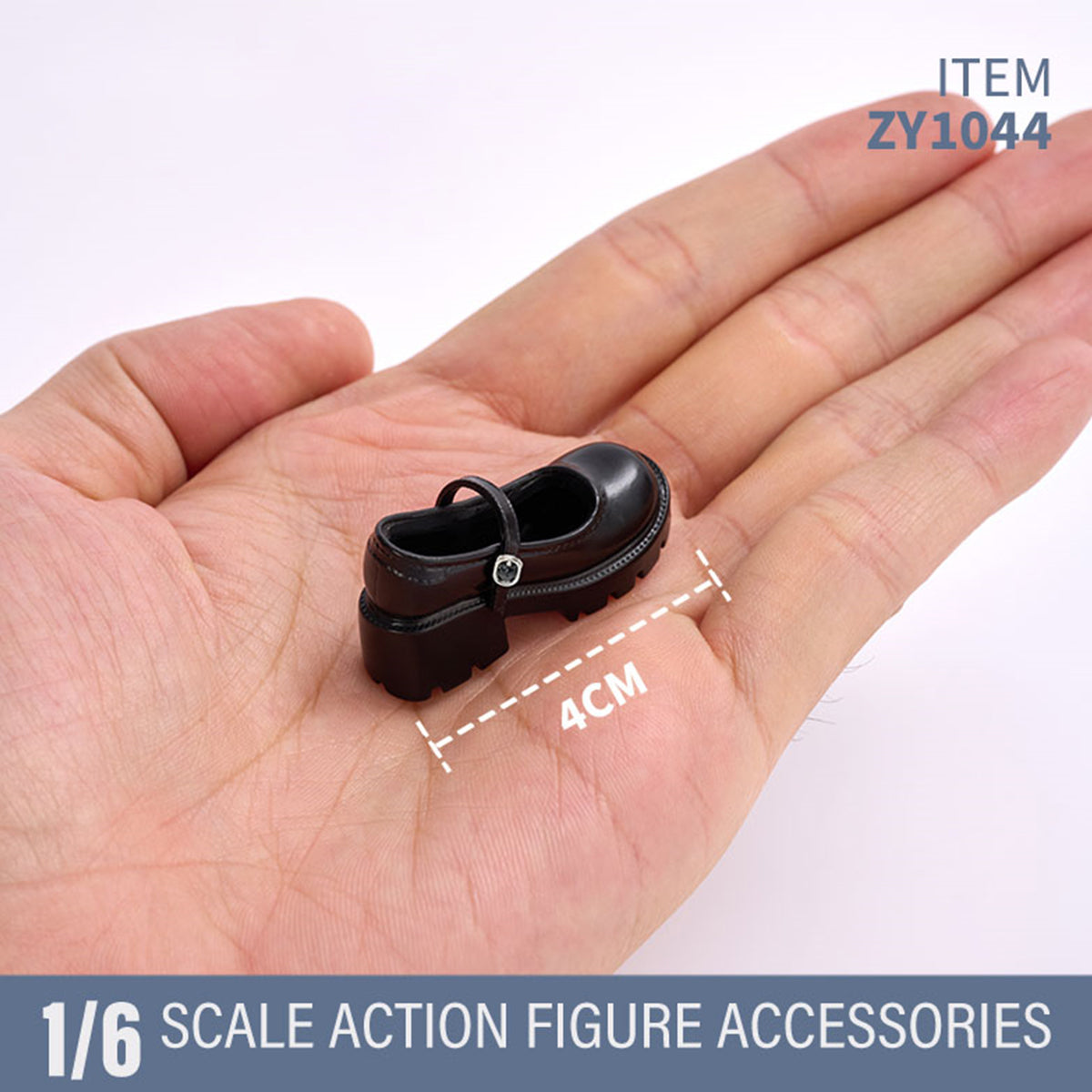 ZYTOYS, Academic Style JK Shoes Model, Doll Accessory for 12-inches Action Figurine