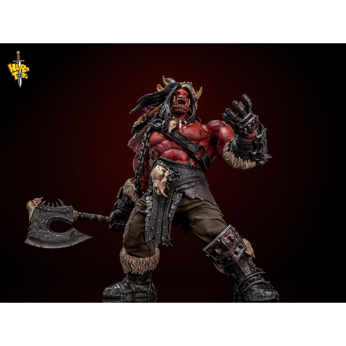 Hero toys Tribal War Song Great Chieftan Red 1/10 Scale Action Figure