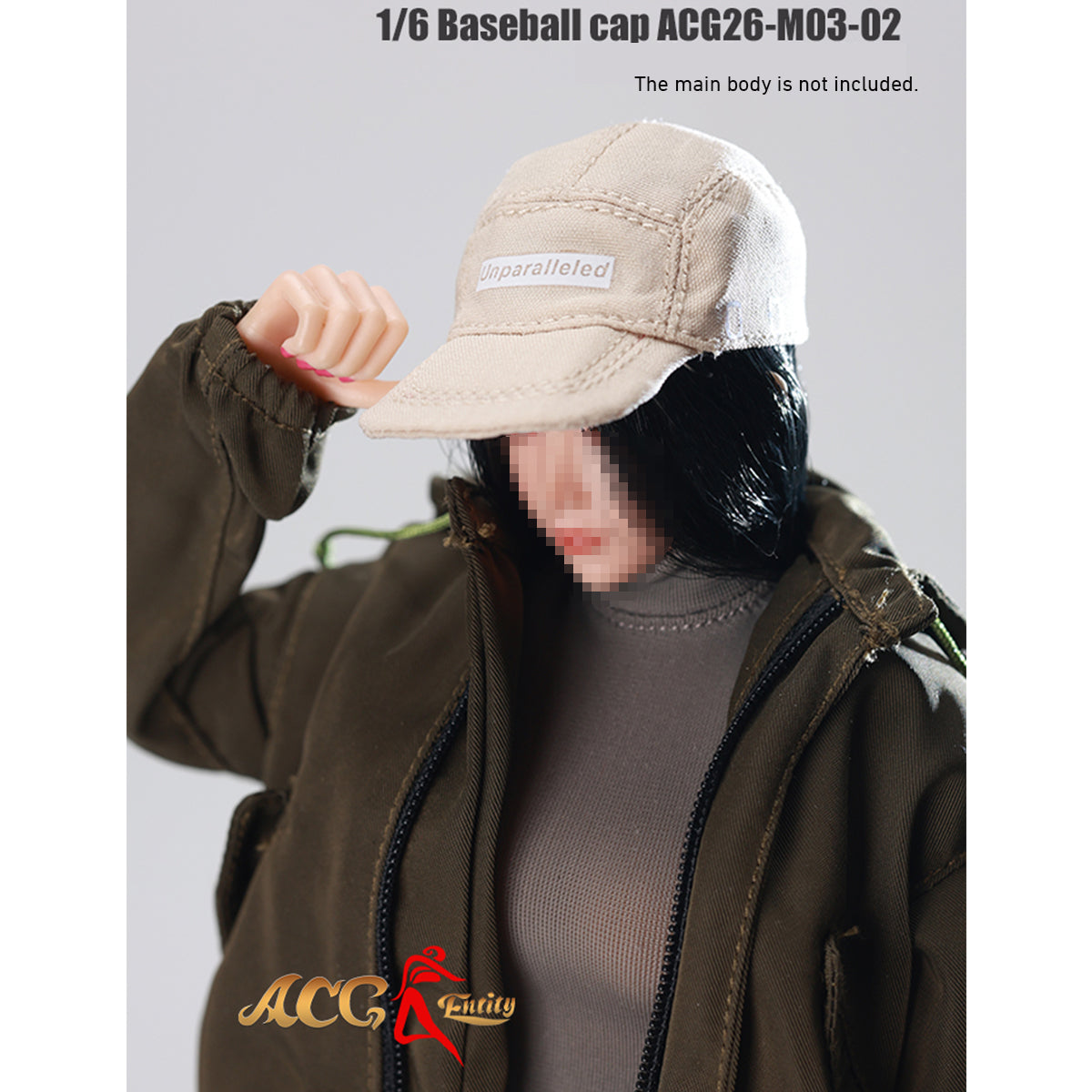 JIAOUDOLL Baseball Cap Trendy Peaked Cap ACG26-M03-02 1/6 Scale Doll Accessory Fit Action Figure