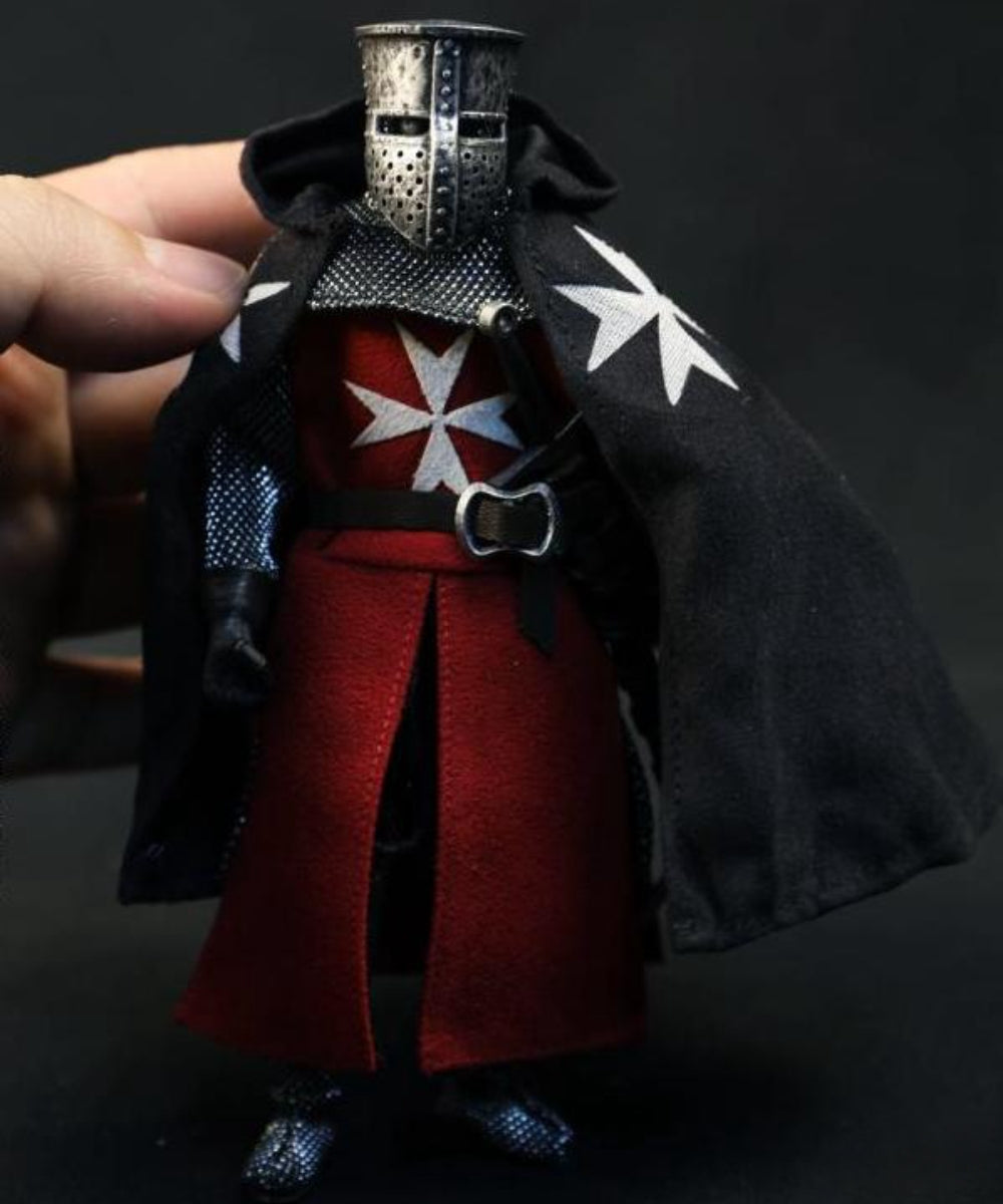 Figura de acción coleccionable del Fénix de Fuego: Caballeros Medievales de Malta, miniatura a escala 1:12 FP017 (Caballeros de Malta FP017)