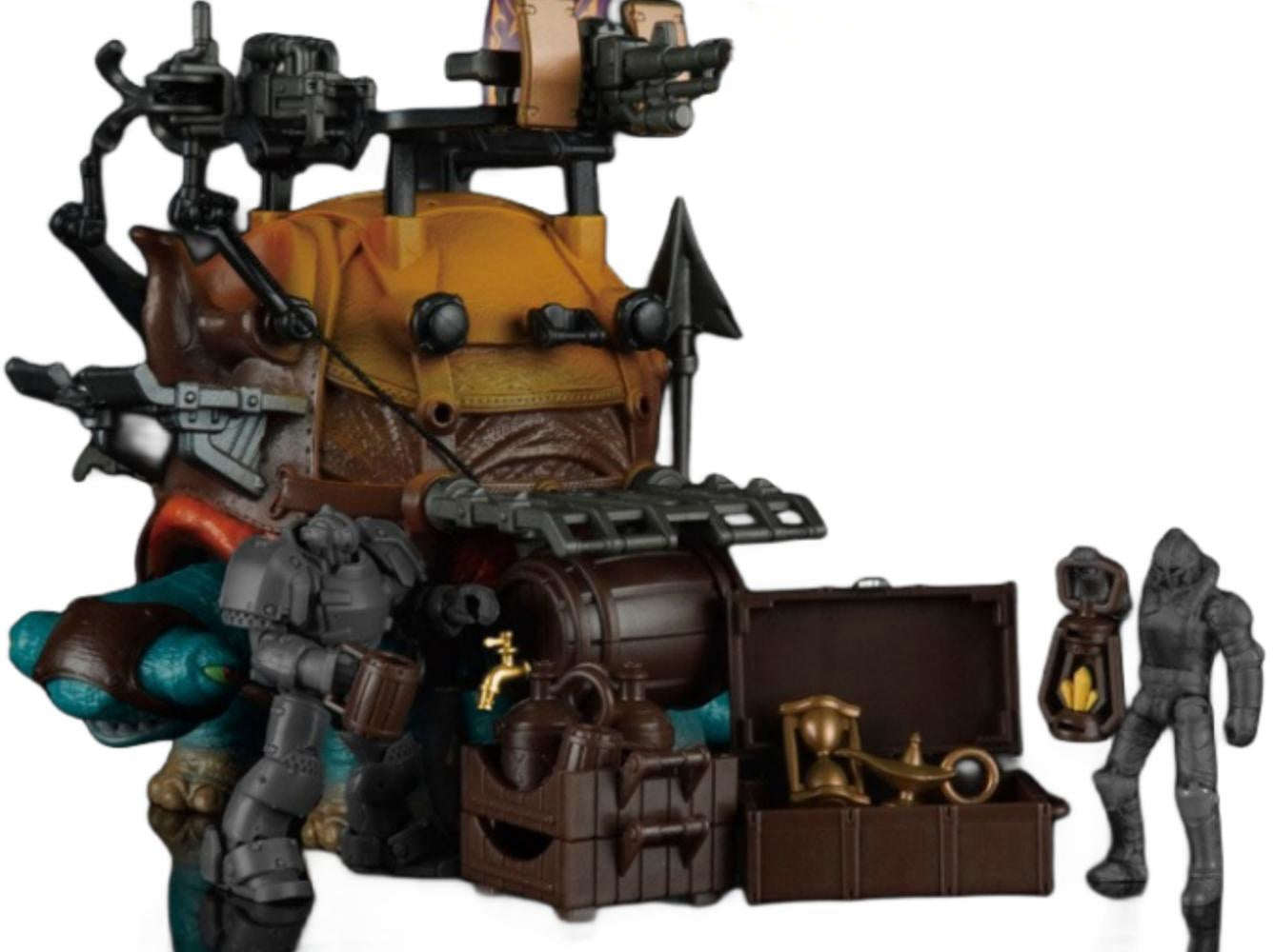 Figura coleccionable de Toys Alliance: Destructor Tortuga Trekking del Gremio Real de Comerciantes, miniatura a escala 1:35 (Destructor Tortuga Trekking ARC-36)