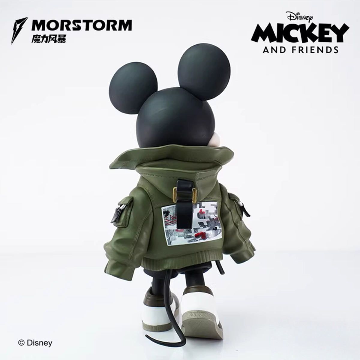 MORSTORM Coat Mickey + Cowboy Outfit Minnie + Sweatshirt Minnie + Sweatshirt Mickey Art Figurine
