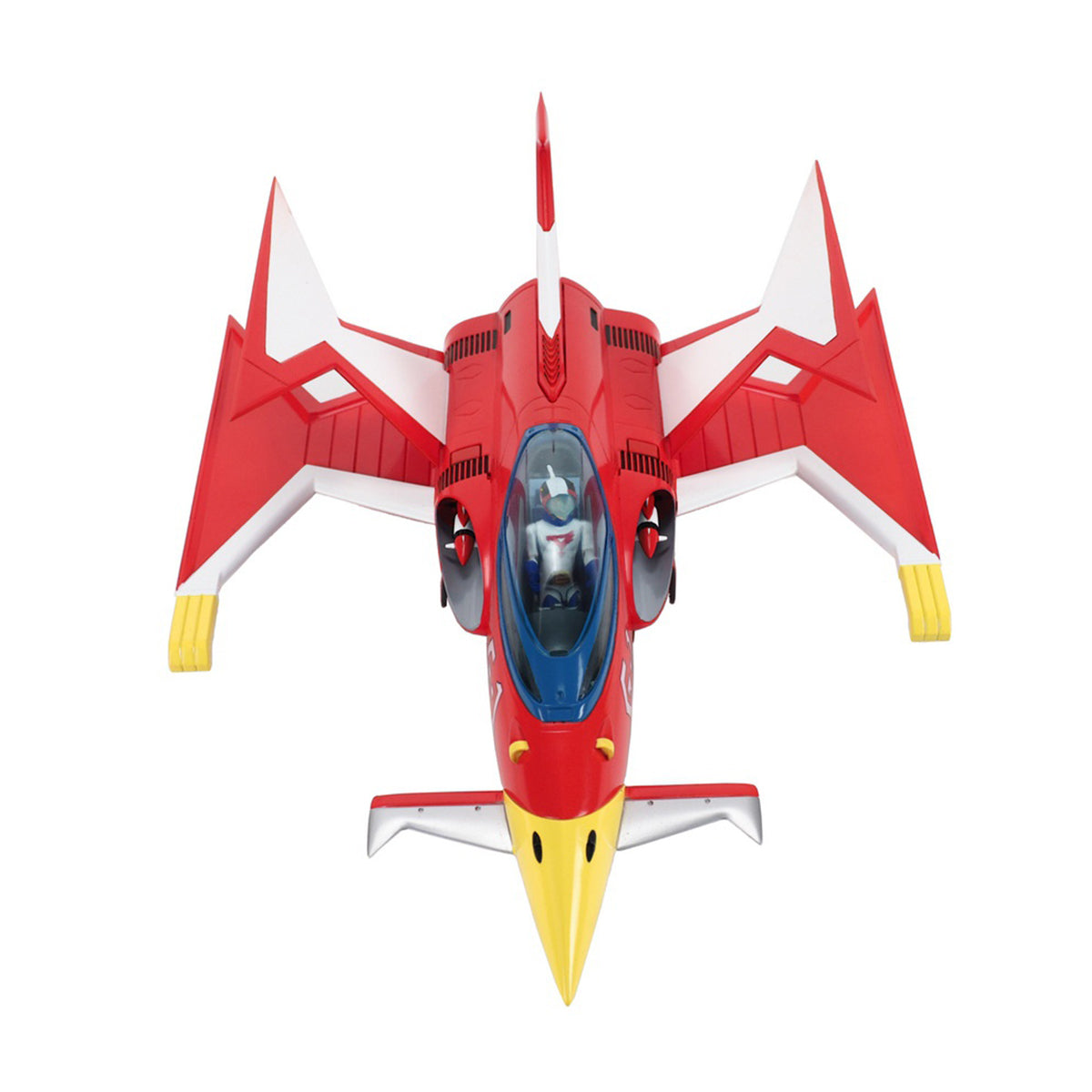 Ramen Toy, Gatchaman 2 G1 Eagle Sharp With Ken The Eagle, Action Figures