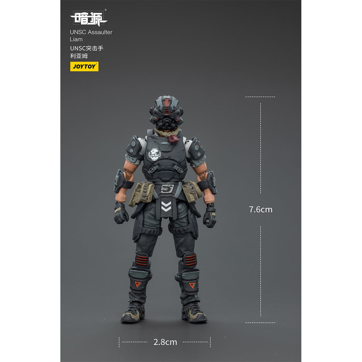 JOYTOY UNSC Sniper Mason/Medic Levi/Assaulter Samuel/Breacher Benjamin/Infiltration Expert Arthur/Elite Soldier Hunter/Assaulter Elias/Assaulter Liam 1/25 Scale Action Figure