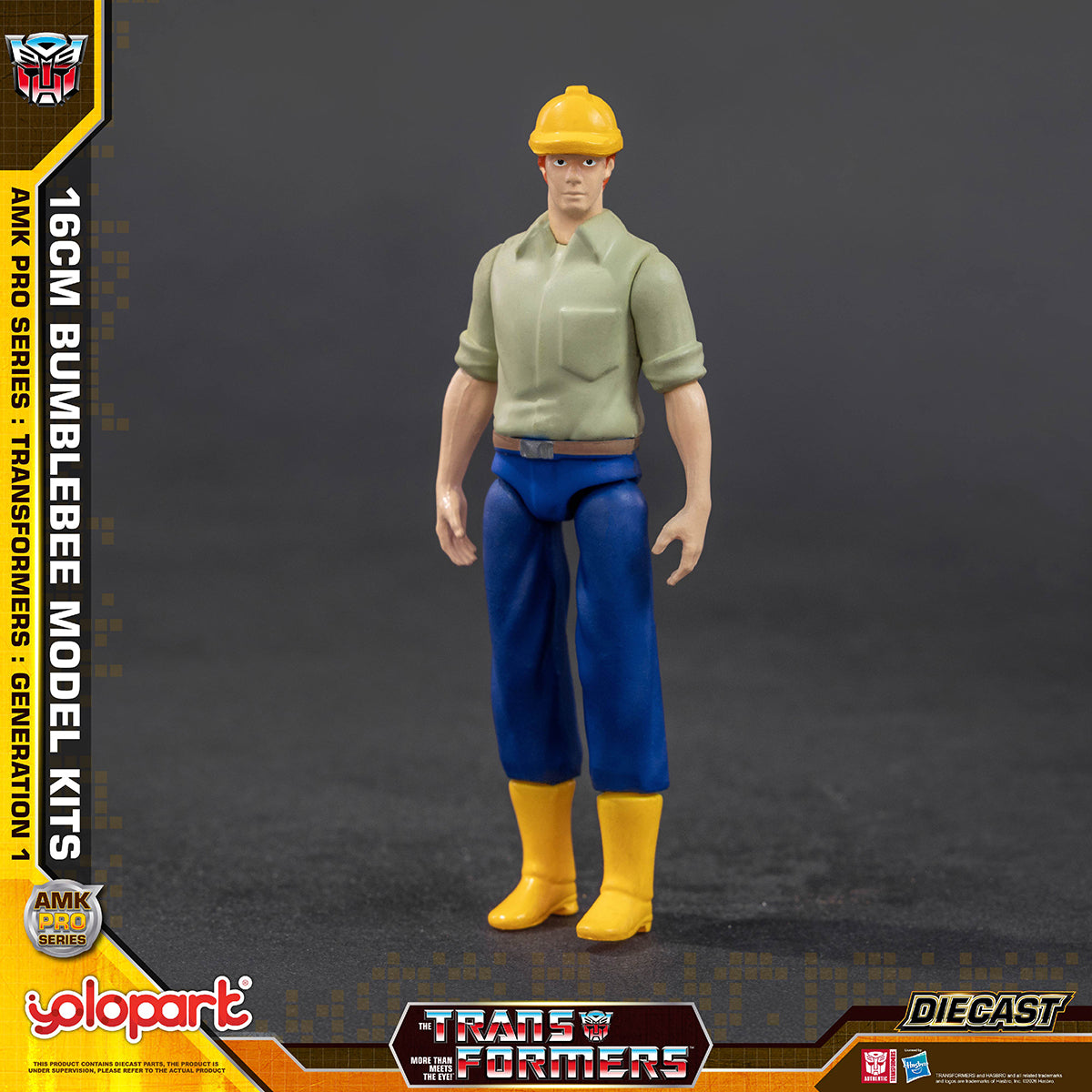 YOLOPARK AMK PRO Series Transformers G1 Bumblebee AMKPG1BB Pre-Assembled Model Kit