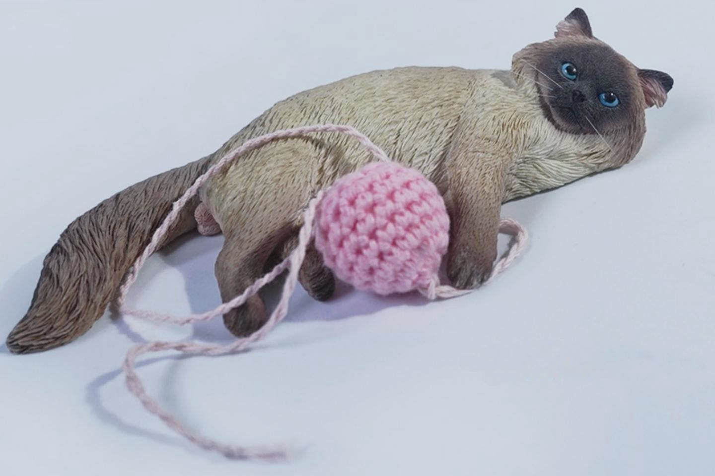 Figura de gato coleccionable JXK: Ragdoll 3.0, miniatura de animal a escala 1:6