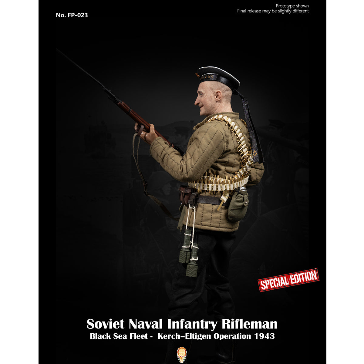 Facepoolfigure Soviet Naval ifantry Rifleman Black Sea Fleet 1/6 Scale Action Figure