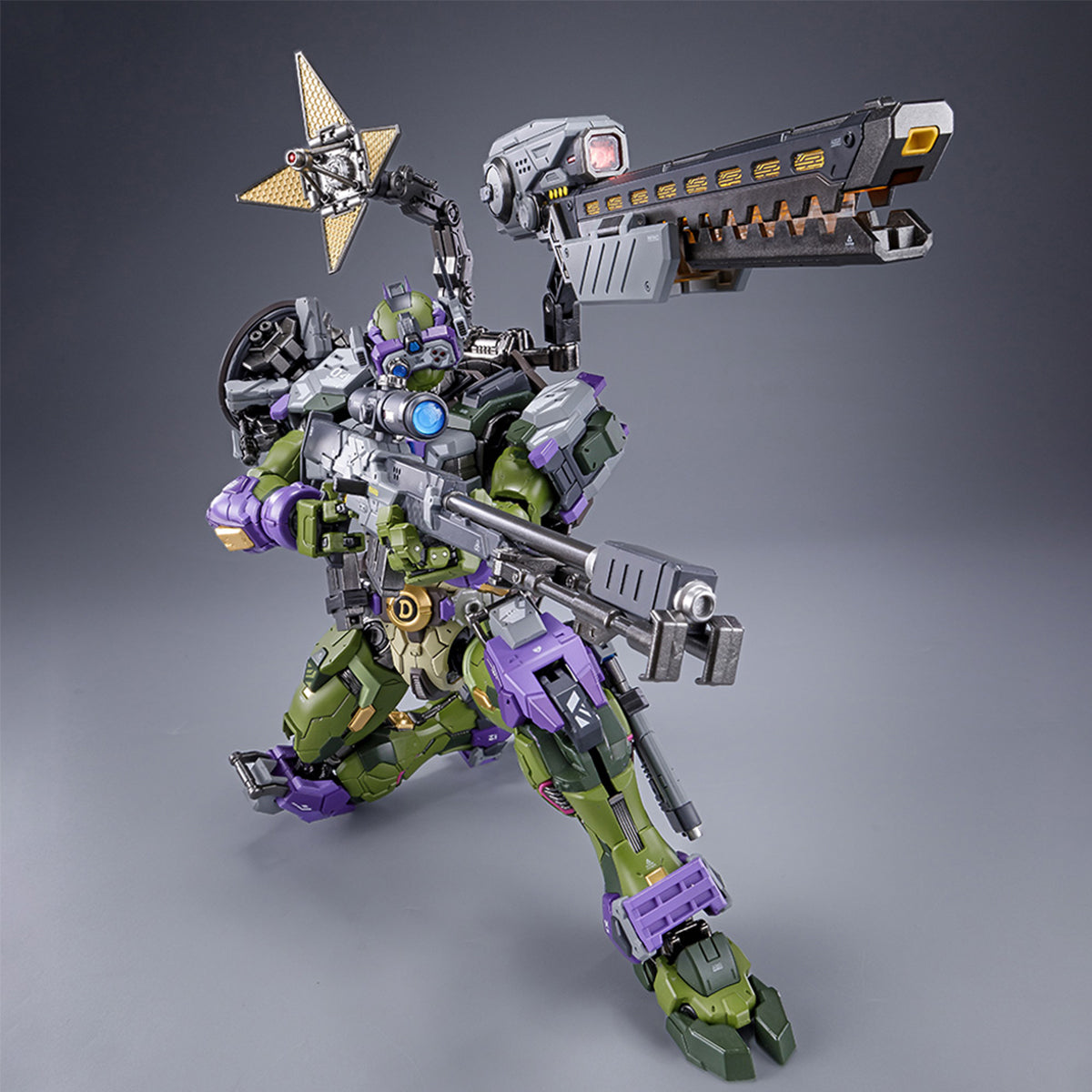 (Only Shipped to the US) HEATBOYS Mecha Alloy Armor TMNT Donatello HB0015 Action Figure