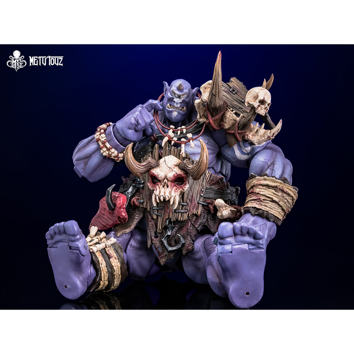 Metytoyz, Adventurer's World Crusher Ogre Mage Ancient Rune Prophet - Golash, Action Figures