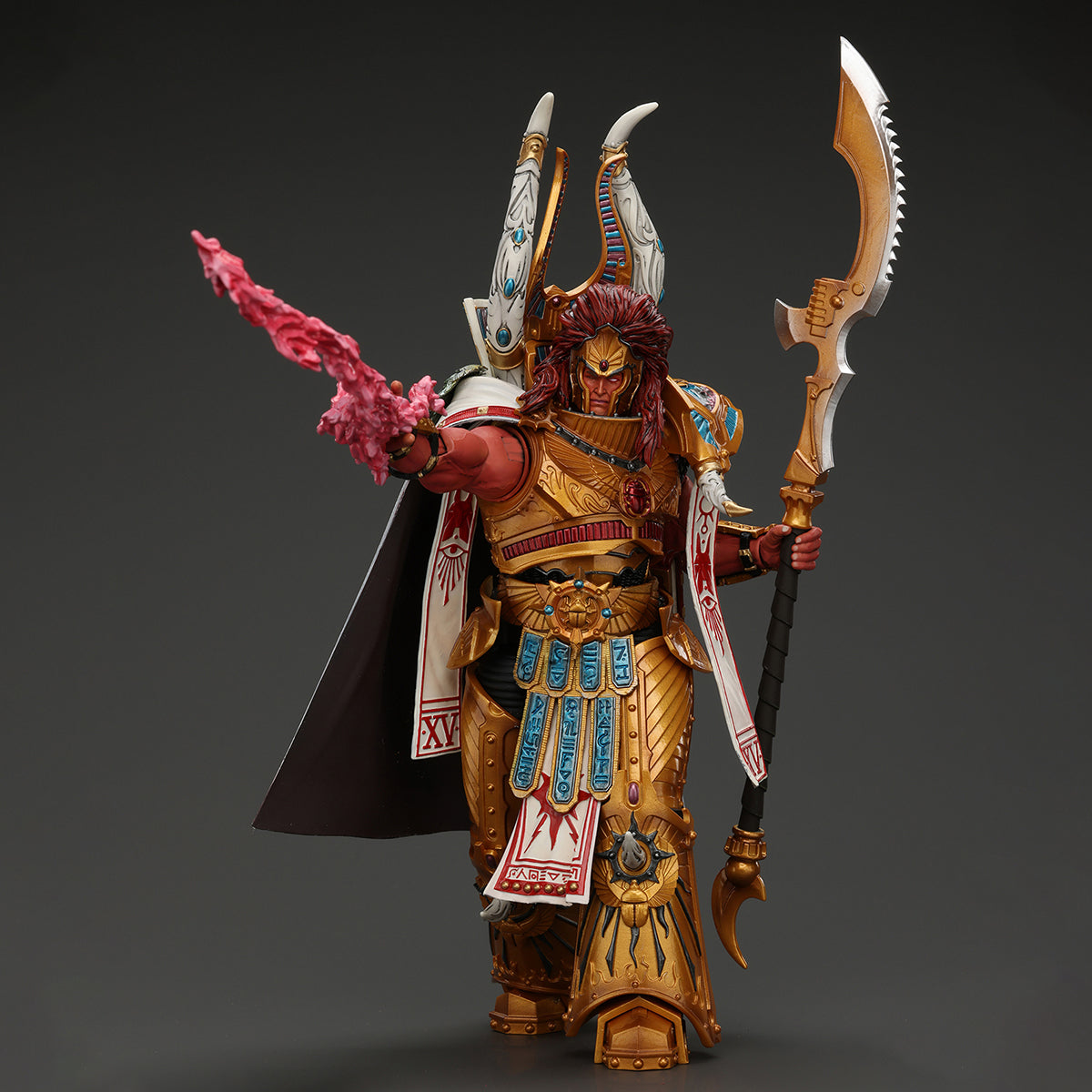 JOYTOY Warhammer La Herejía de Horus, Mil Hijos: Magnus el Primarca Rojo de la XV Legión, Figura de acción