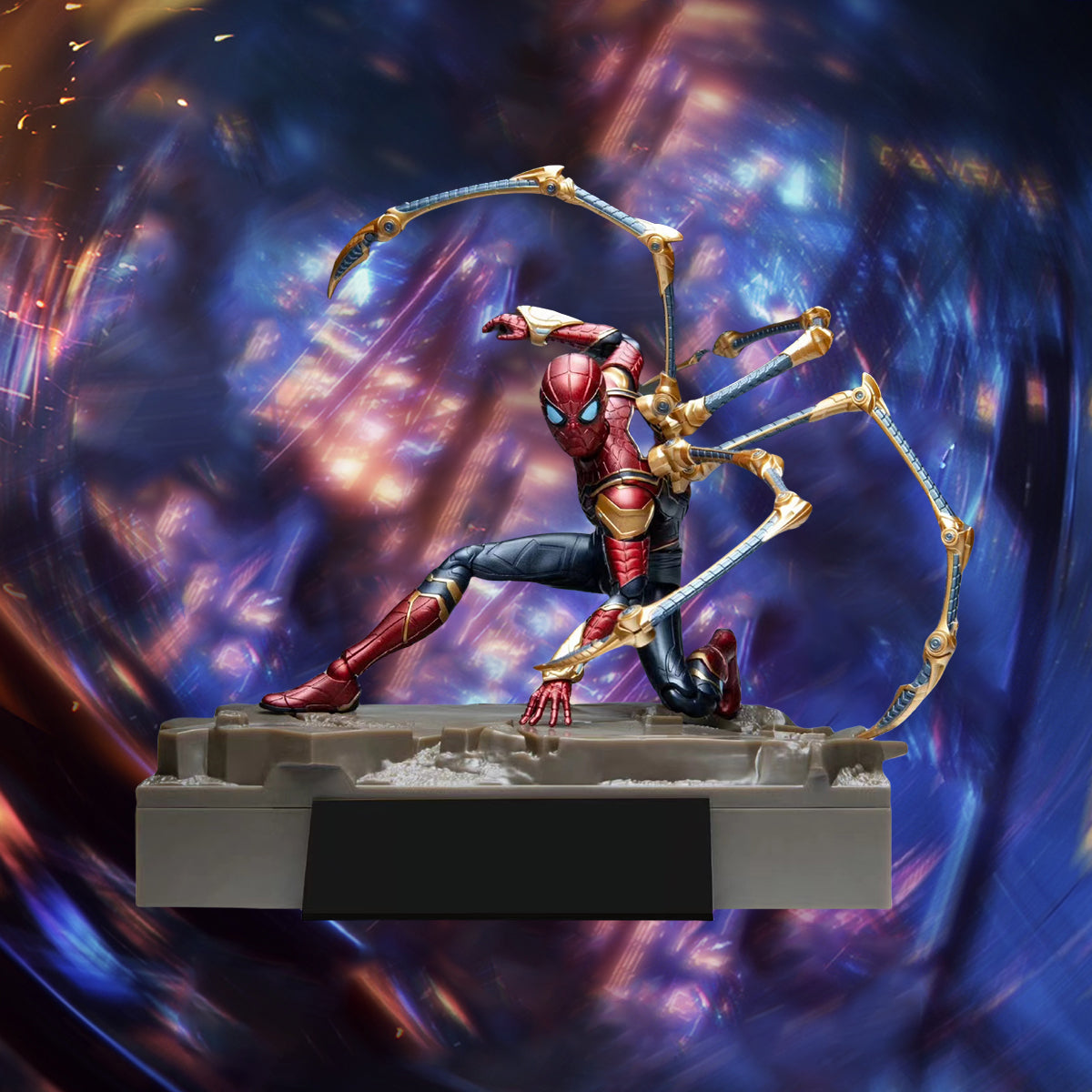 MODOKING 1/12 Iron Spider Articulated Pre-Painted Assembly Model Kits