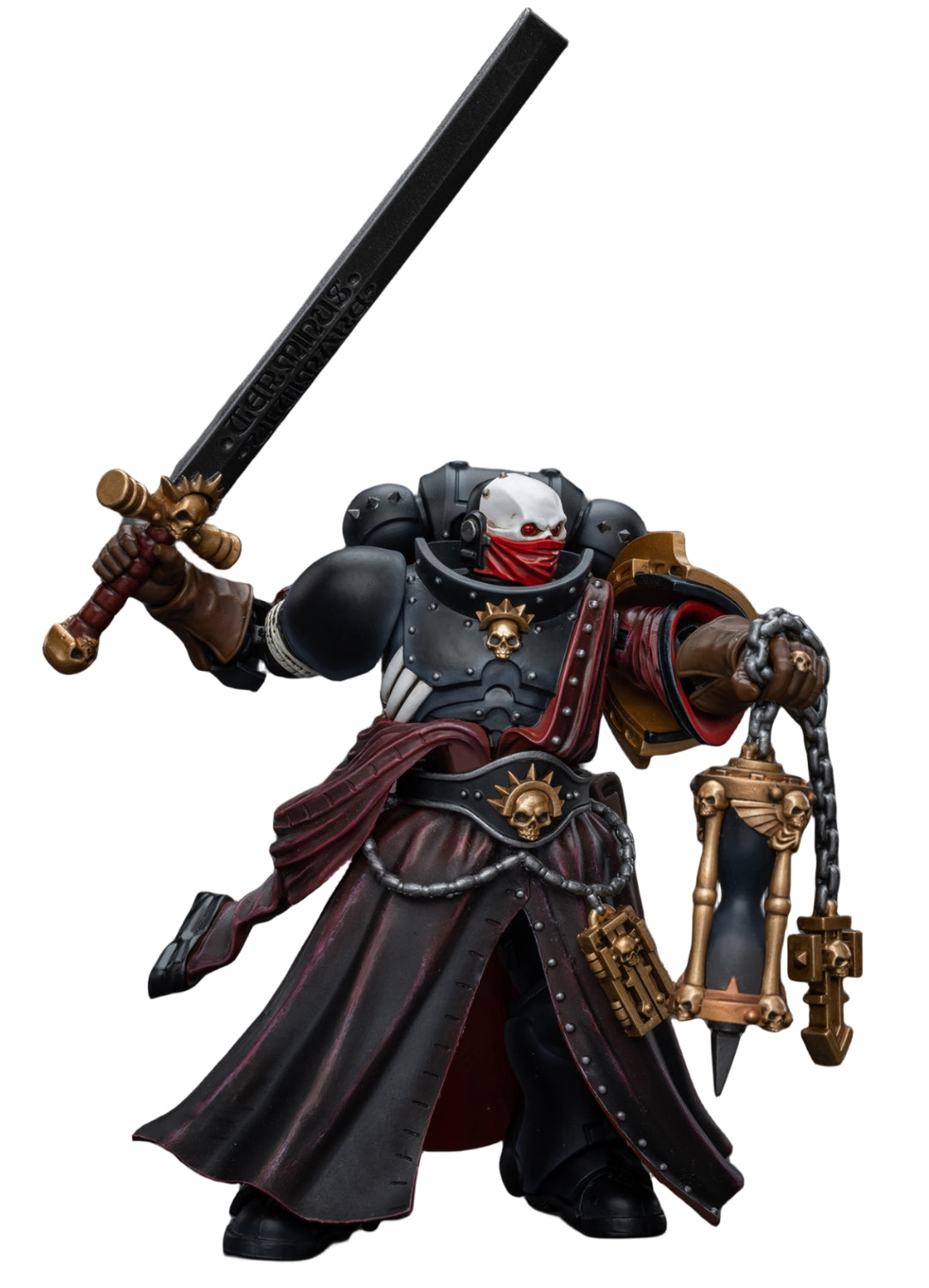 Figura coleccionable JoyToy de Warhammer 40K: Ultramarines Judicial, escala 1:18, JT8896