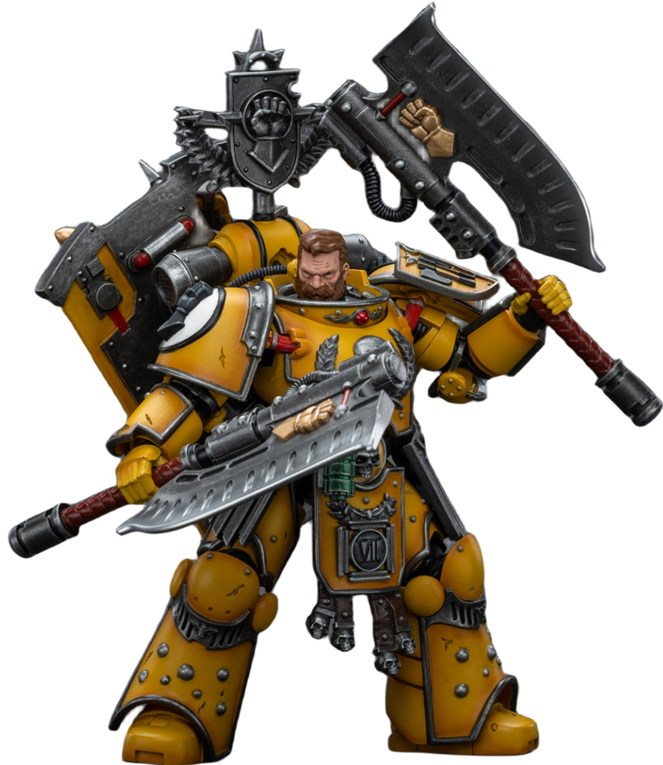 Figurine de collection JoyToy 30K The Horus Heresy : Imperial Fists Fafnir Rann, échelle 1:18, JT9145