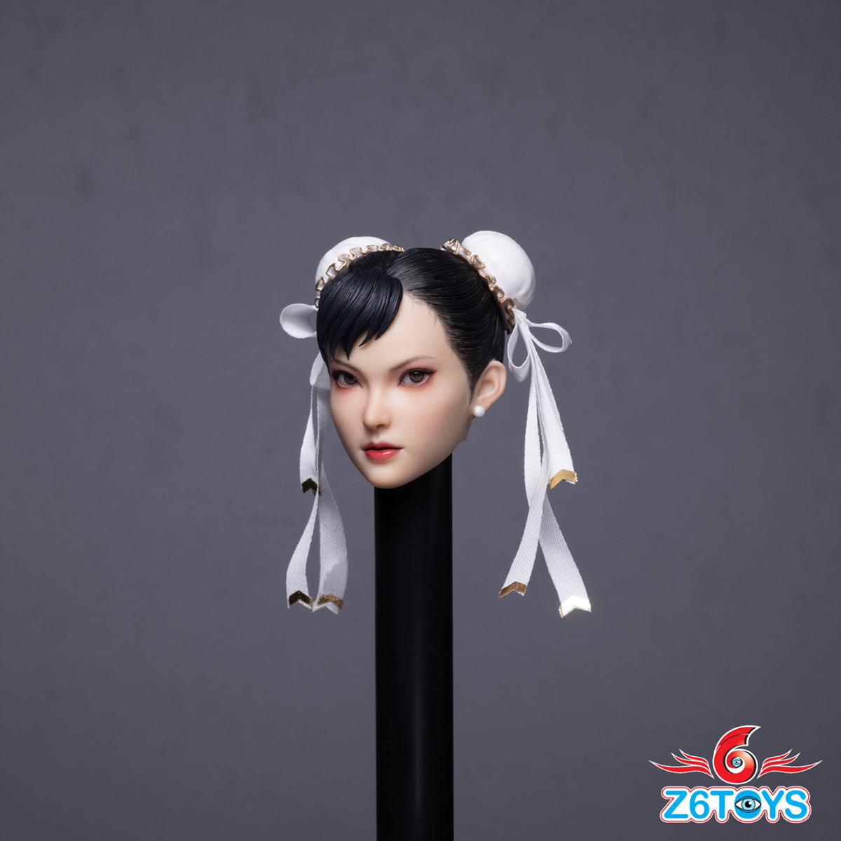 Z6TOYS Asian Moveable Eye Beauty Head Sculpt Xiao Li ZC020 Accessory Fit 1/6 Scale 12-inches Action Figure