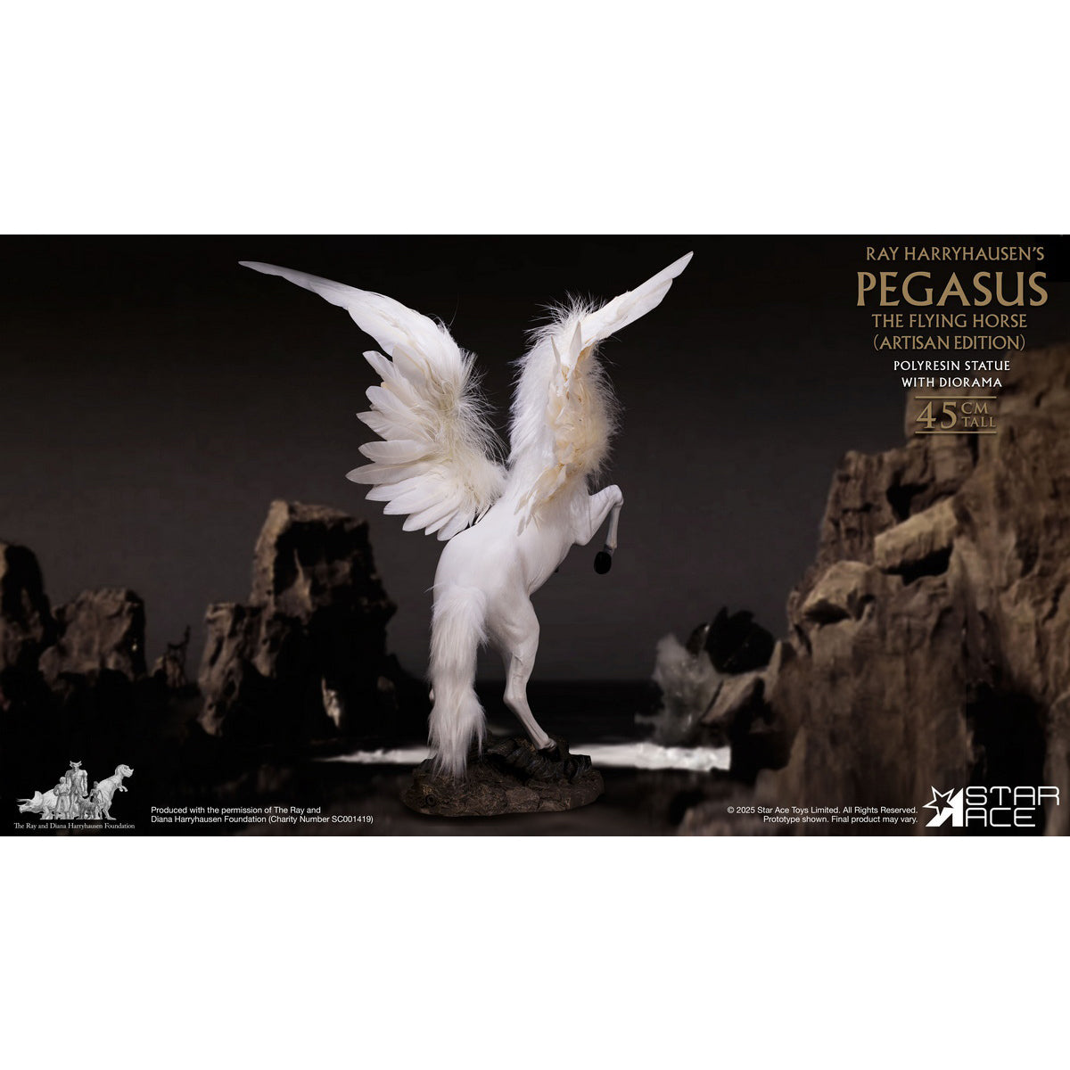 STAR ACE Toys The Ymir’s Colosseum Showdown & Pegasus The Flying Horse Ray Harryhausen Series 1/8 Scale Resin Art Figurine