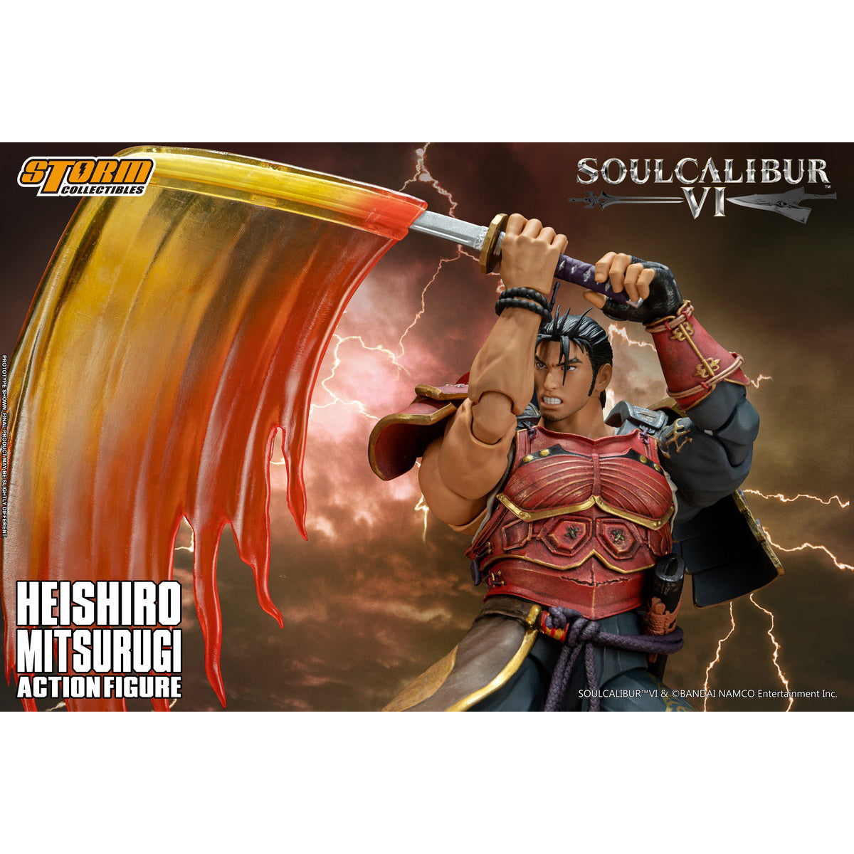 Storm Collectibles SOULCALIBUR VI: HEISHIRO MITSURUGI 1/12 Scale Action Figure
