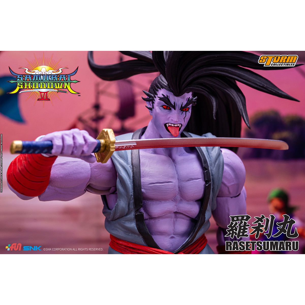Storm Collectibles Samurai Shodown IV: Rasetsumaru 1/12 Scale Action Figure