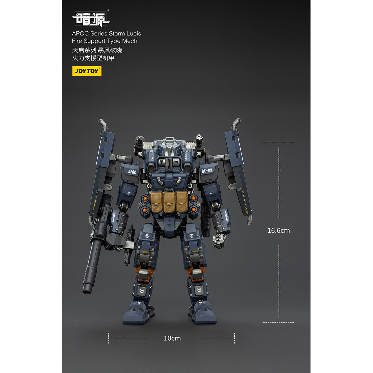 JOYTOY Dark Source APOC Series Storm Lucis Fire Support Type Mech & UNSC Mirage Squad 1/25 Scale Action Figure