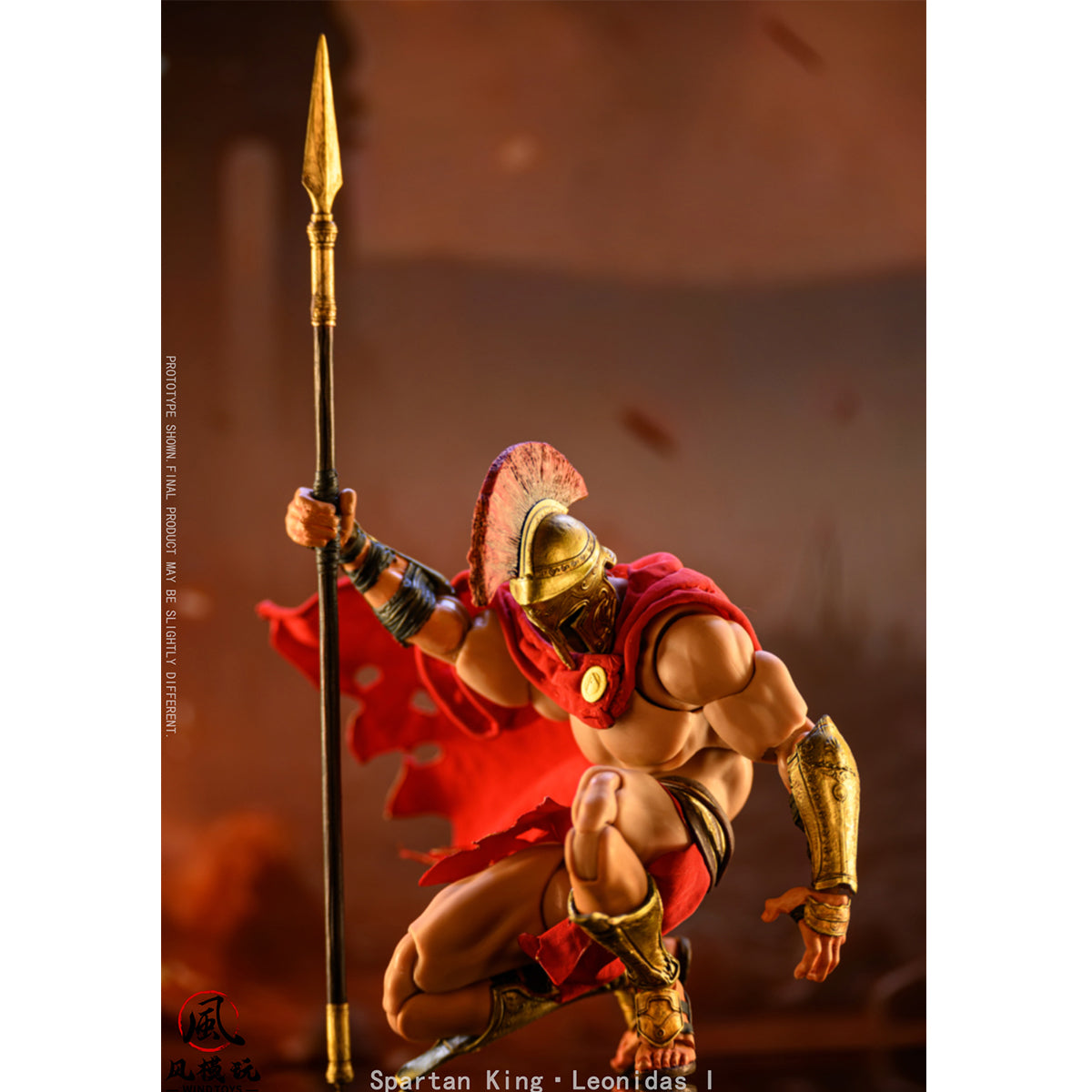 Wind Toys Spartan King·Leonidas I FMW004 Eternal Warlords Series 1/12 Scale Action Figure