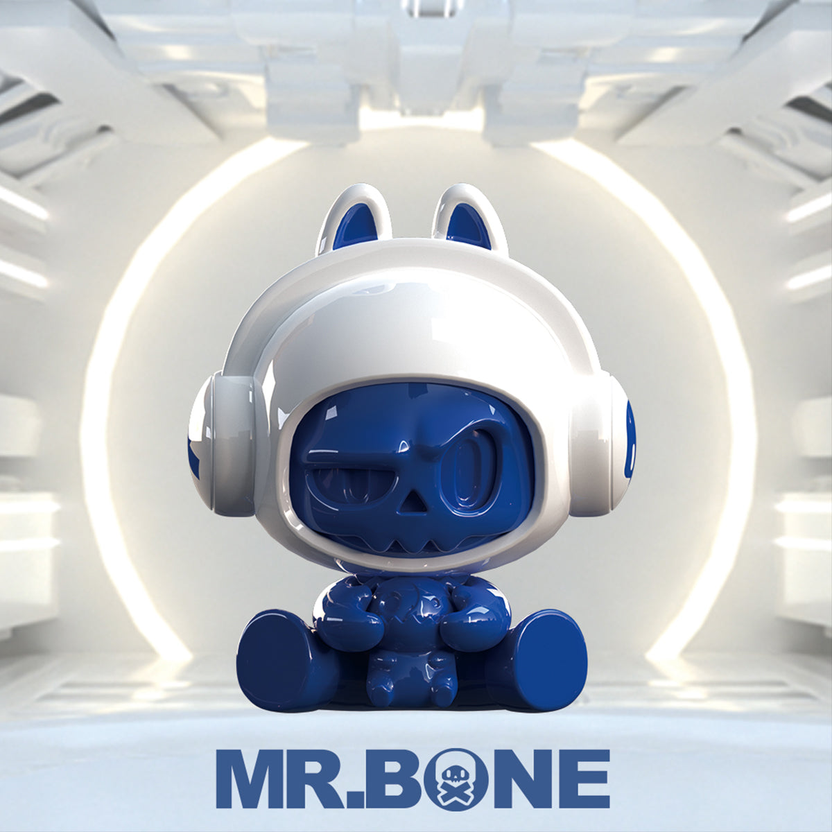 MR.BONE Babybone Cute Grain Sitting Pose Blind Box Figure