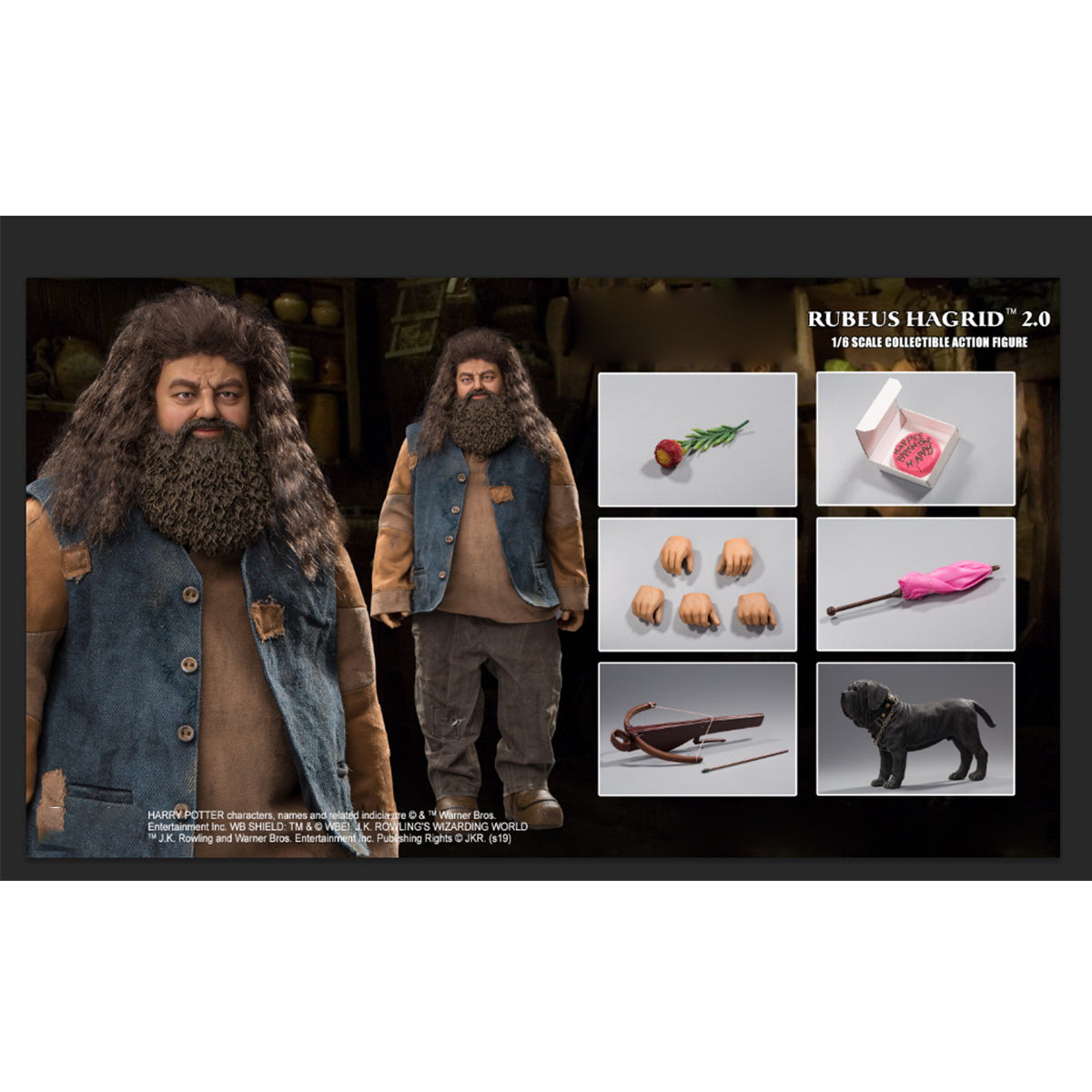 STAR ACE Toys, Potter: Hagrid 2.0, Action Figure Full Set