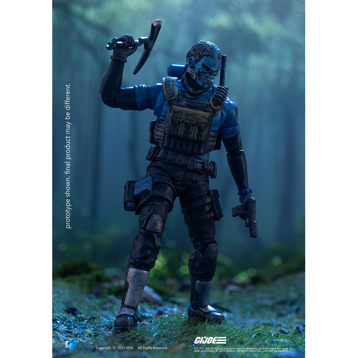 HIYA EXQUISITE MINI, G.I. Joe Shooter Cobra, Action Figure