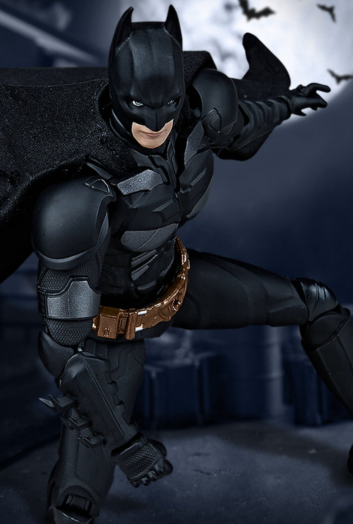 Ensemble complet Fondjoy : Bat Man avec support, édition Deluxe, figurine miniature à l'échelle 1:9