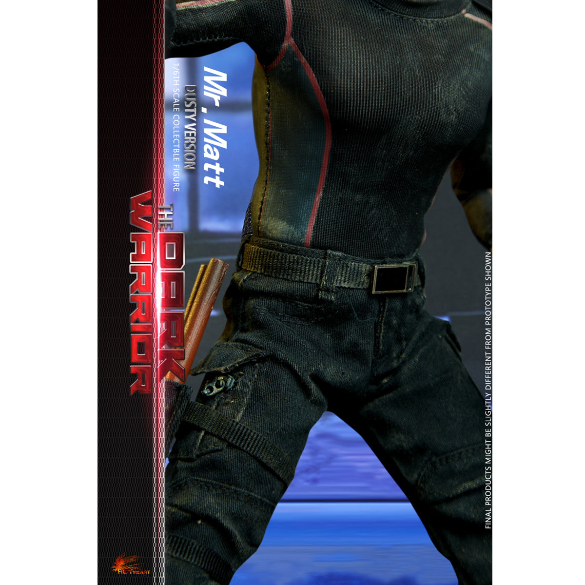 Hot Heart The Dark Warrior New Revision Dusty Edition Action Figures