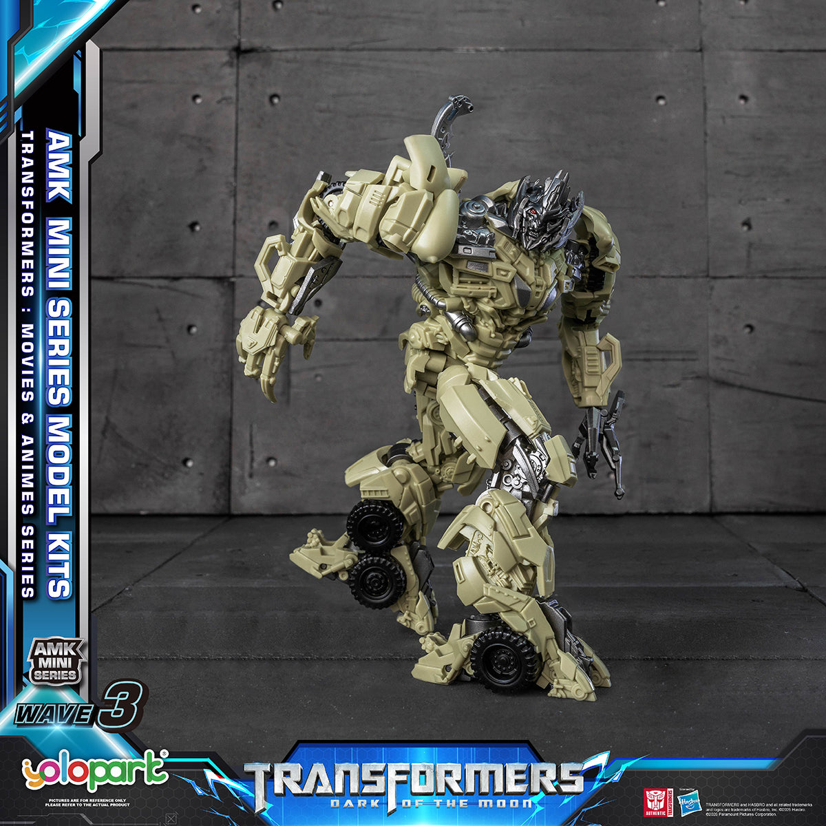 Yolopark AMK MINI WAVE 3-TF3 Megatron AMKM3MG Pre-assembled Model Kits