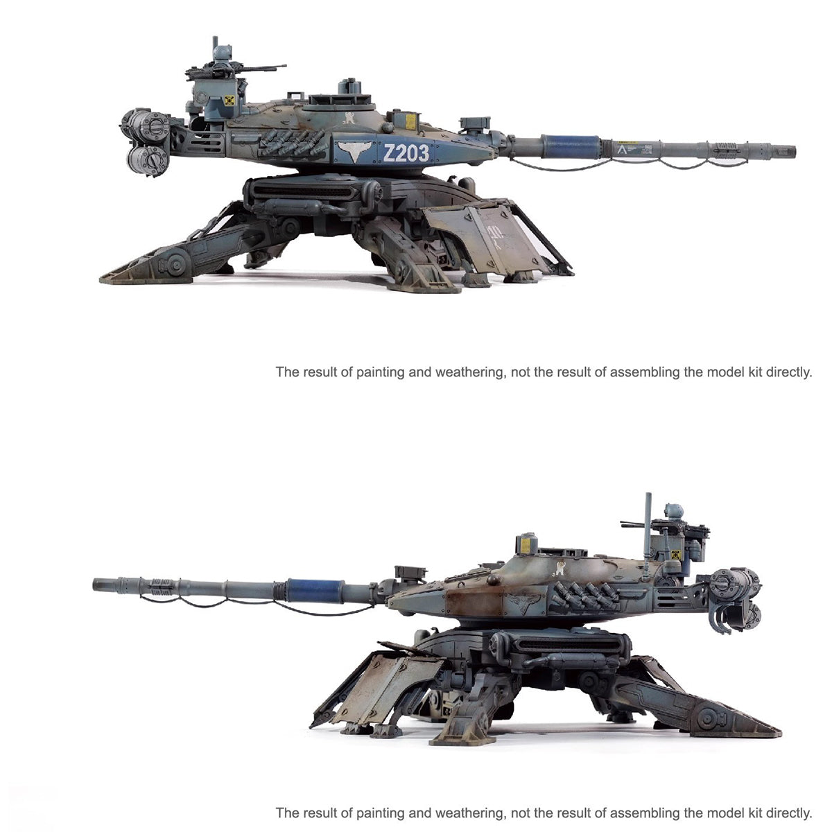 BORDER BC-005 Soviet Magnetic Storm Tank Gesla Gank/BC-004 Kirov Airship/BC-003 Soviet Apocalypse Tank Ver2.0/BC-002 Grizzly Battle Tank/BA-002 Hell Knight Syl Model Kit