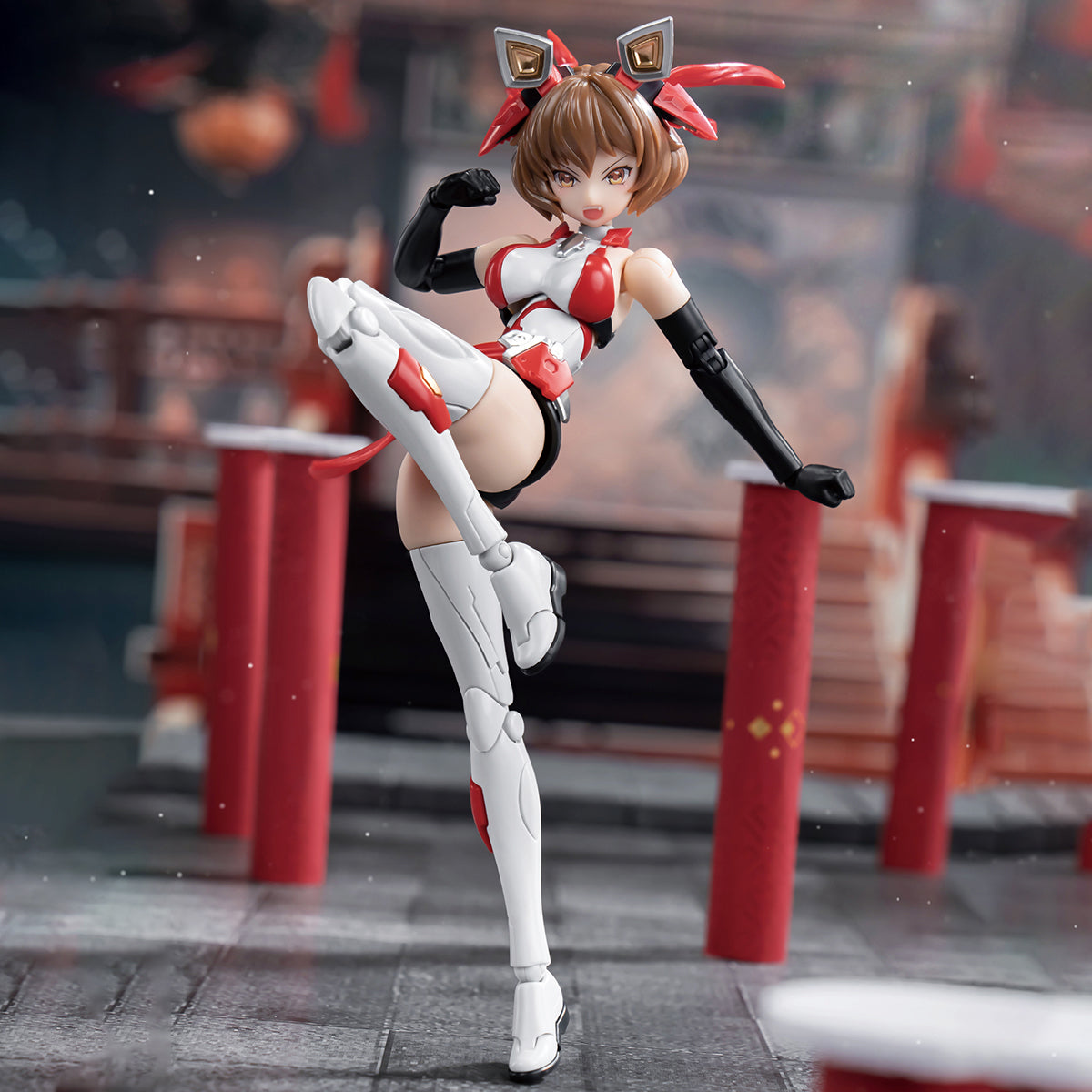 E-Model 1/12 Eternal Daylight: Ling King Awakening Lion - Festive Blessings Assembly Model Kits