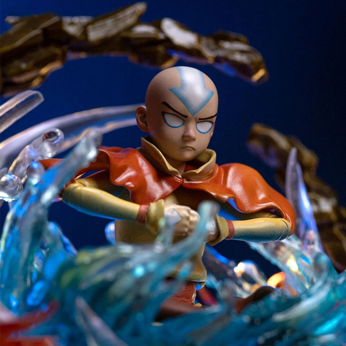 Iron Studios The Legend of Aang Art Animation Movie Statue