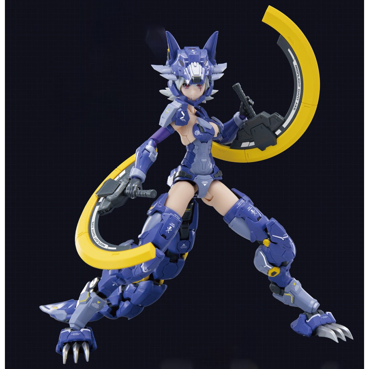 Eastern Model FENRIR Mecha Girl Wolf Girl 1/12 Scale Model Kit