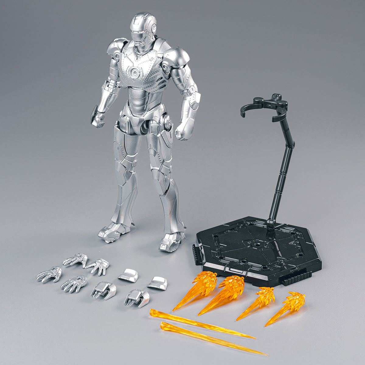 (Only Shipped to the US) Fondjoy Plastic Model Kits: Infinity Saga - Iron Man, Mecha Musume Style 1:12 Scale Miniature Collectible Action Figures MK2