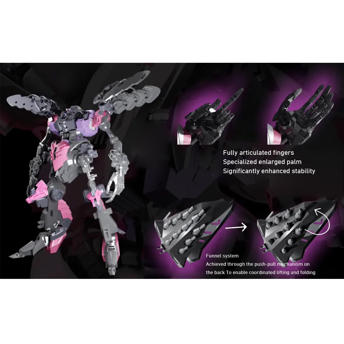 YIYA-G 1/120 Q-beley Queen's Vehicle YIYAGO1 Standard Edition Assembly Model Kits