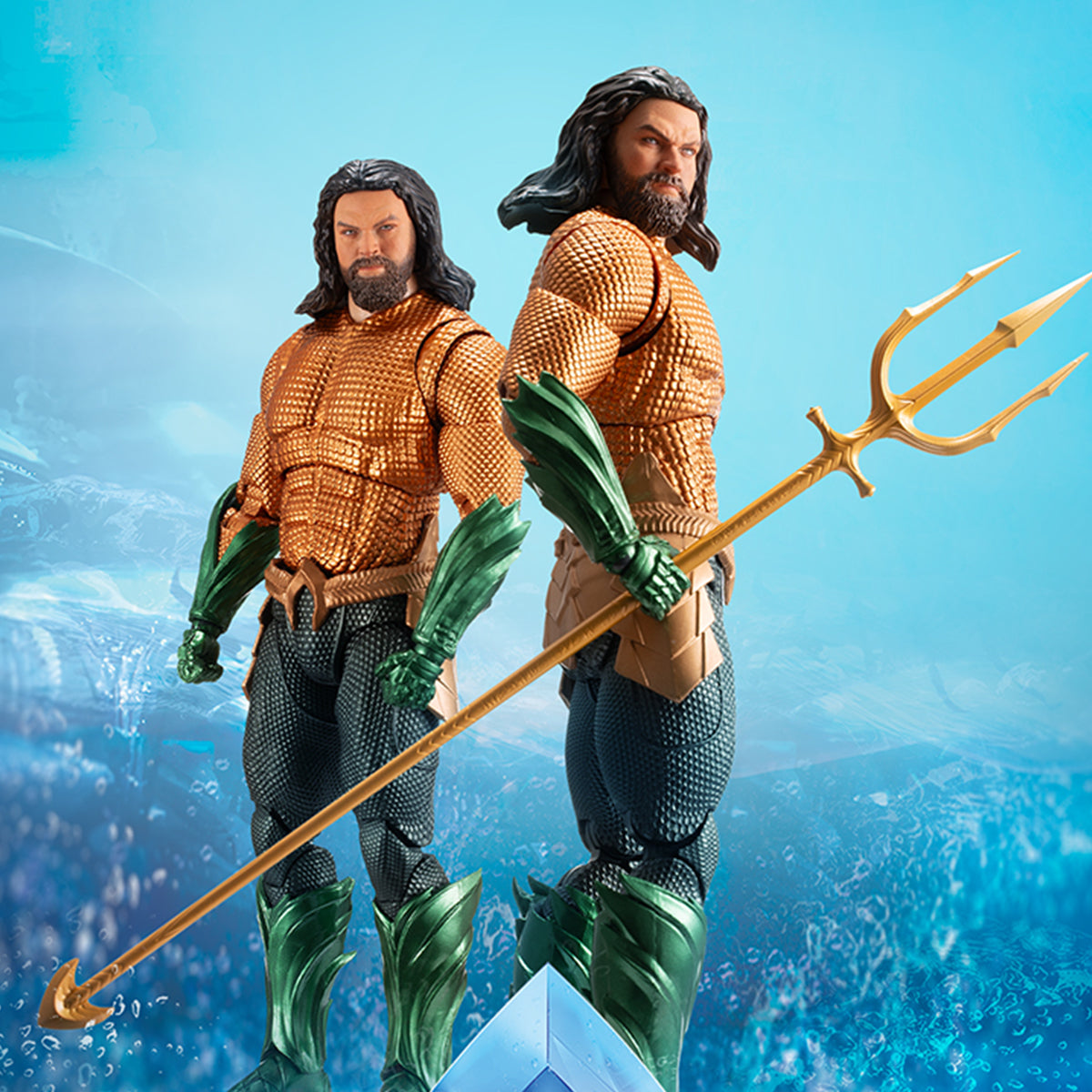 Fondjoy Set completo: Rey del Mar, figura de acción masculina en miniatura a escala 1:9
