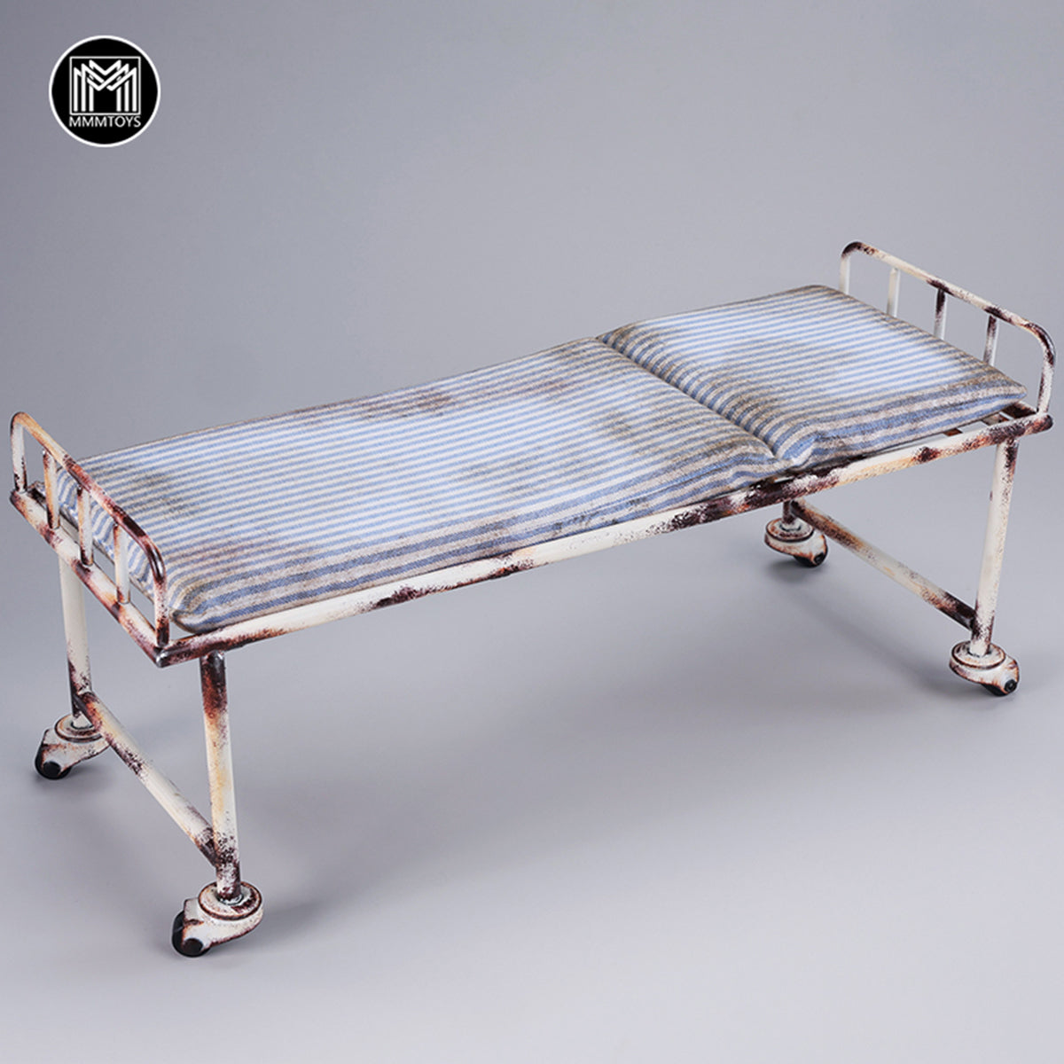 MMMTOYS Abandoned Hospital Bed Scene Base Fit 1/6 Scale Action Figure