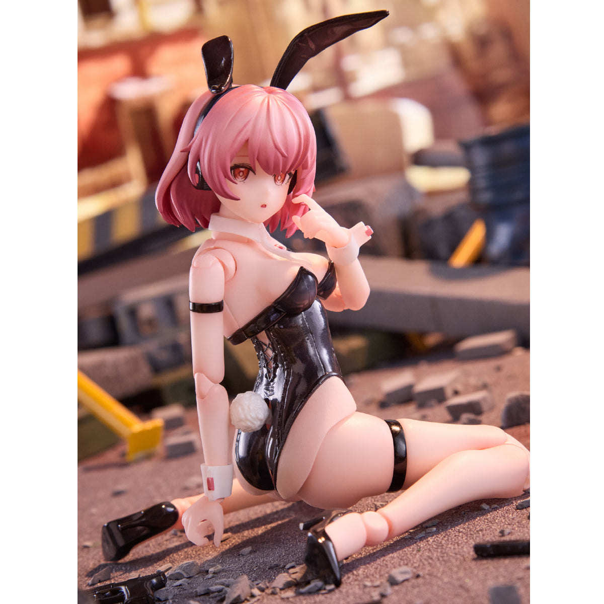 Sushing, Rabbit Bunny Rapid Squad Force: Assault Trooper - BELKA, Anime Action Figure