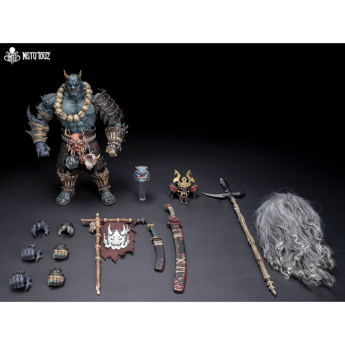 Metytoyz Demon Slayer Shura Takikawa Onimusha 1/10 Scale Action Figure