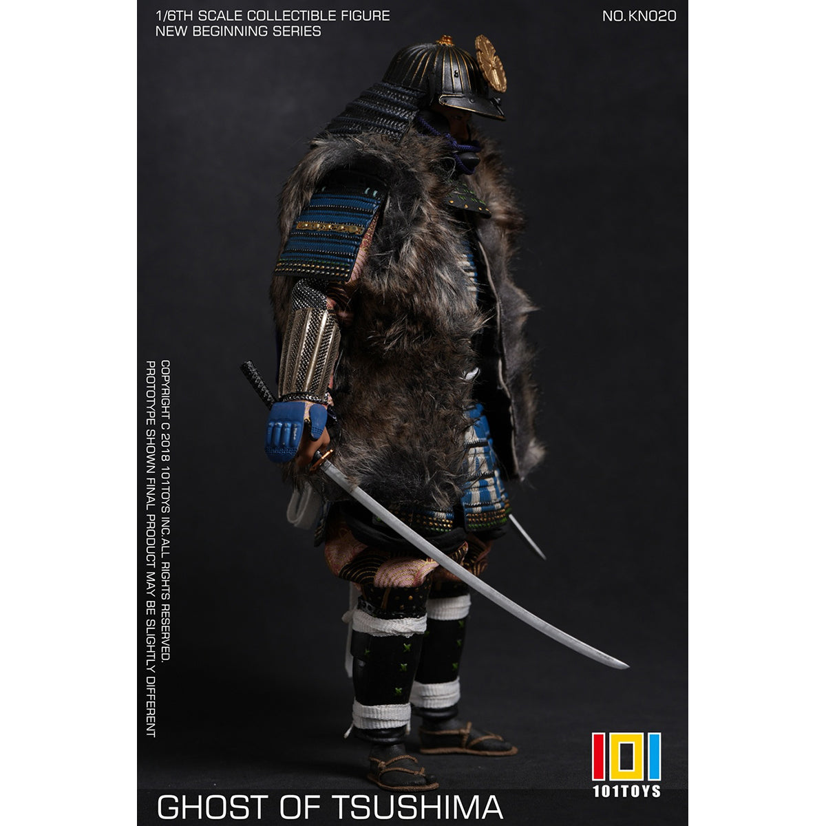 101TOYS KN023 GHOST OF TSUSHIMA Samurai 1/6 Scale New Beginner Series Action Figure