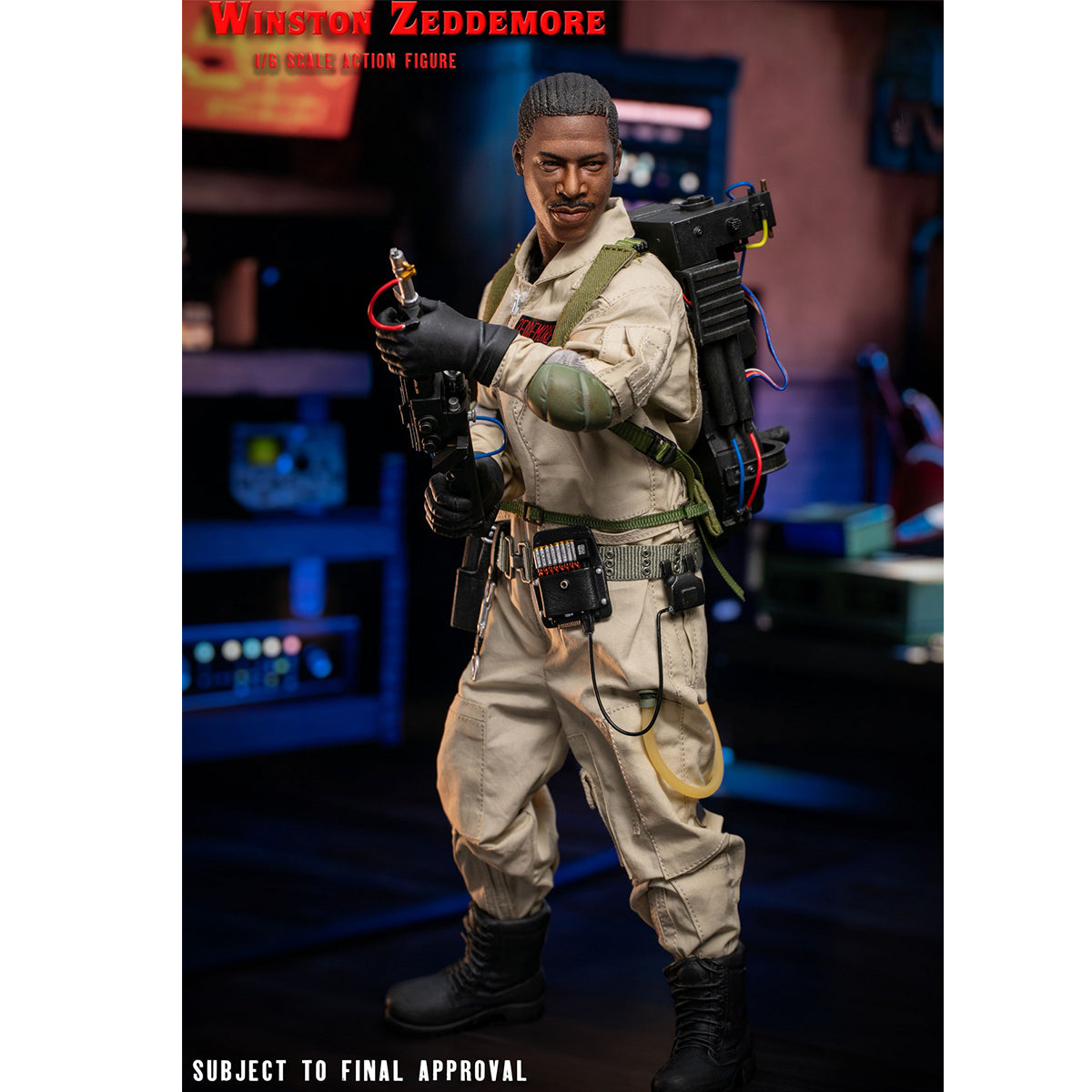 STAR ACE Toys Ghostbusters Winston Zeddemore Action Figures