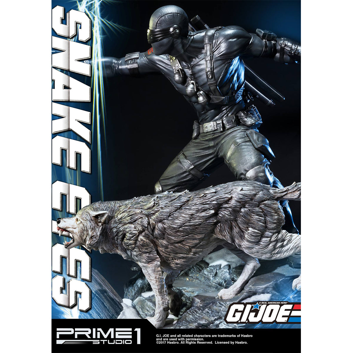 Prime 1 Studio 26-Inch G.I. Joe Snake Eyes Regular Version Art Statue