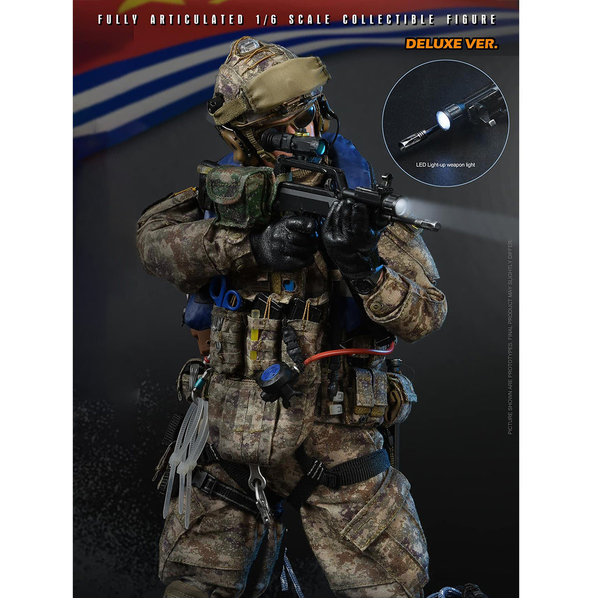 SOLDIER STORY Chinese P.l.A. Navy Marine Corps Deluxe Edition Action Figure