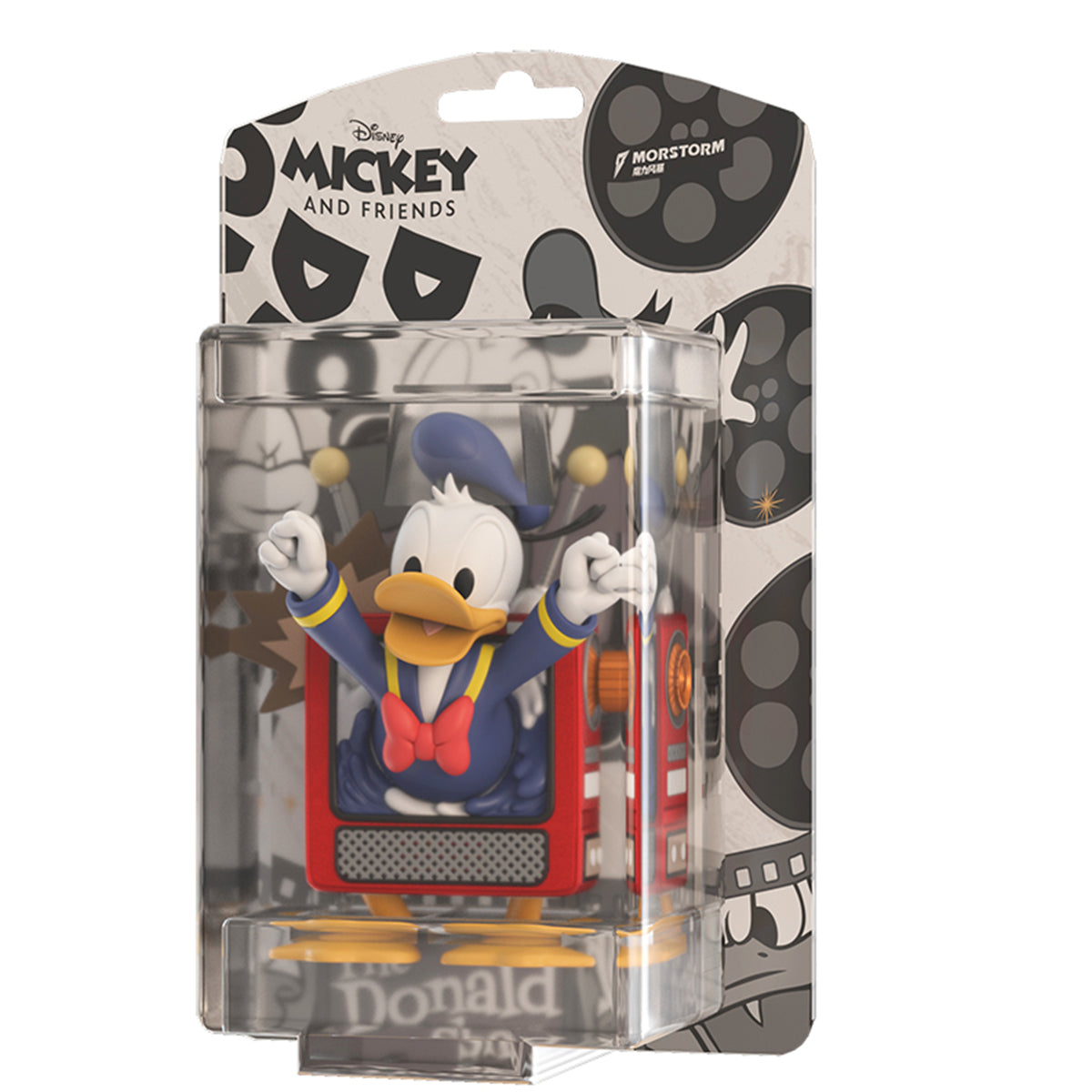 MORSTORM Disney 100th Anniversary Series Donald Duck Television Art Statue