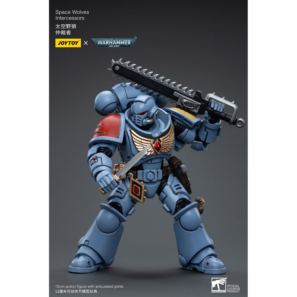 JoyToy Warhammer 40K Space Wolves Intercessors 1:18 Scale Collectible Action Figure